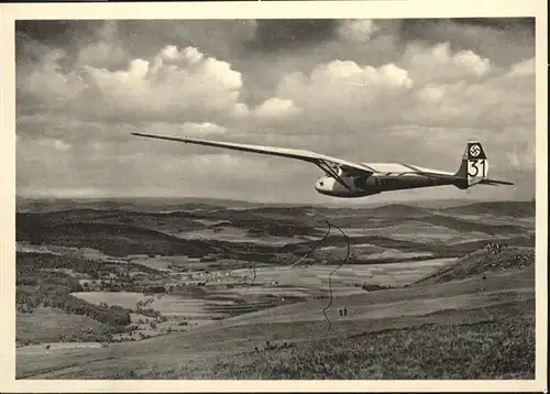Segelflug 31 Wasserkuppe / Flug /