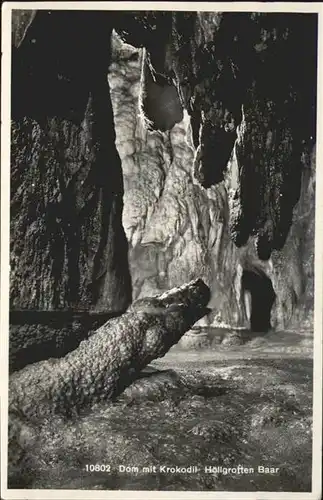 Hoehlen Caves Grottes Dom Krokodil Hoellgroften Baar / Berge /