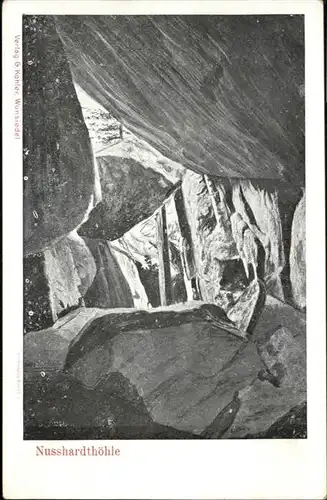 Hoehlen Caves Grottes Nusshardthoehle / Berge /