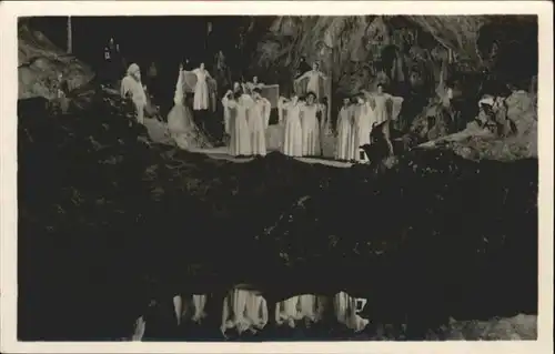 Hoehlen Caves Grottes Ruebeland Heimatspiel Friedrich Baumann Theater / Berge /