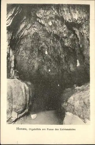 Hoehlen Caves Grottes Olgahoehle Honau Tropfsteinhoehle  / Berge /