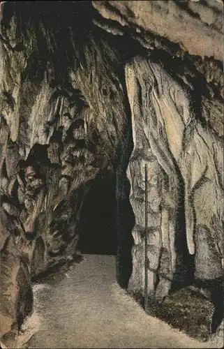 Hoehlen Caves Grottes Ruebeland Hermannshoehle Waechter Tropfstein  / Berge /