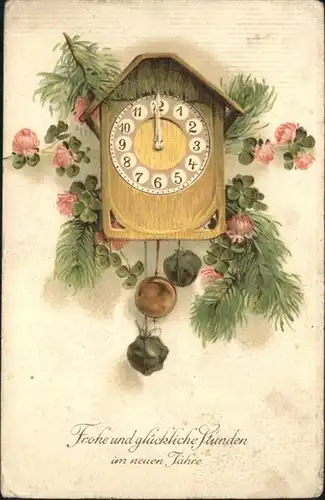 Uhren Neujahr / Technik /