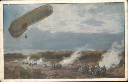 Zeppelin Soldaten Kampf Deutscher Luftflotten Verein / Flug /