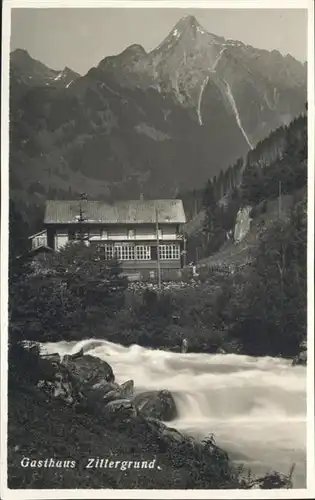 Zillertal Gasthaus Zillergrund