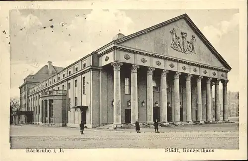 Theatergebaeude Karlsruhe Konzerthaus