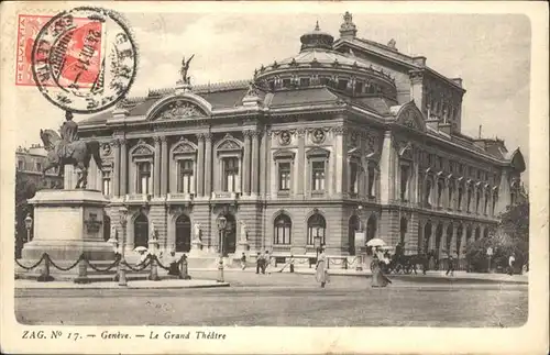 Theatergebaeude Geneve Le Grand Theatre