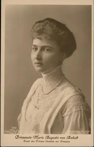 Adel Prinzessin Marie Auguste von Anhalt