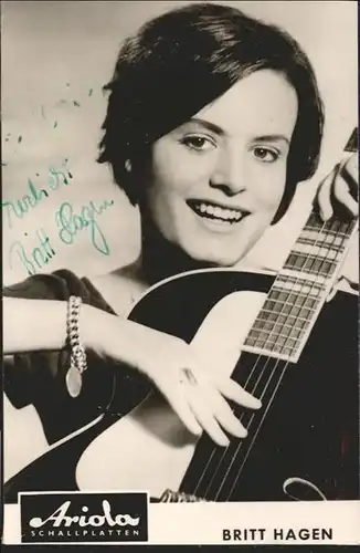Musikanten Britt Hagen Gitarre