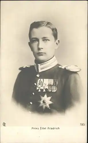 Adel Preussen Prinz Eitel Friedrich