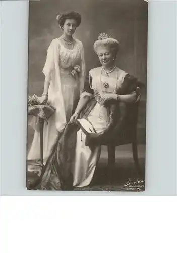 Adel Preussen Kaiserin Auguste Viktoria Prinzessin Viktoria Luise