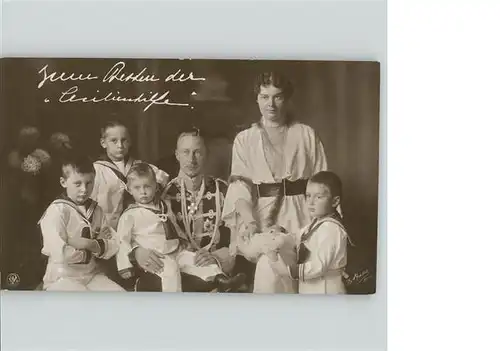 Adel Preussen Kronprinz Friedrich Wilhelm Kronprinzessin Cecilie Kinder Familie