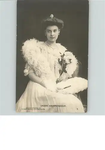 Adel Preussen Kronprinzessin Cecilie