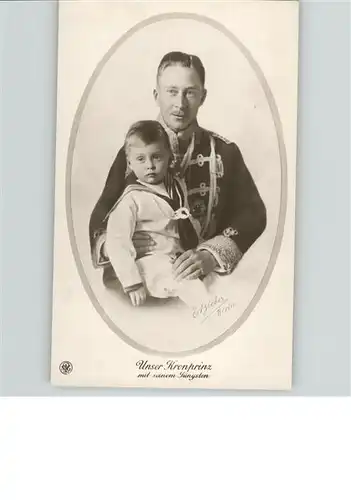 Adel Preussen Kronprinz Friedrich Wilhelm Sohn Kind