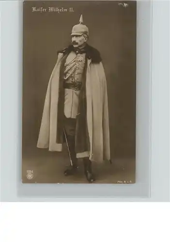 Wilhelm II Kaiser Pickelhaube