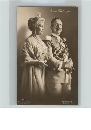 Wilhelm II Kaiserin Auguste Viktoria 