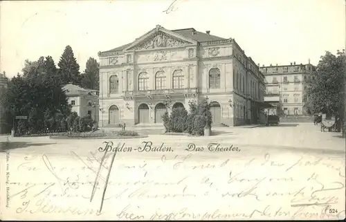 Theatergebaeude Baden-Baden