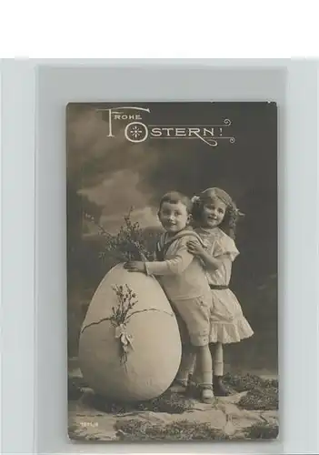 Ostern Easter Paques Kinder Ei / Greetings /