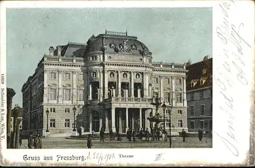 Theatergebaeude Pressburg