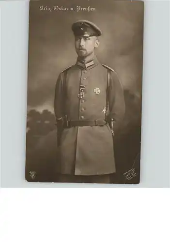 Adel Preussen Prinz Oskar