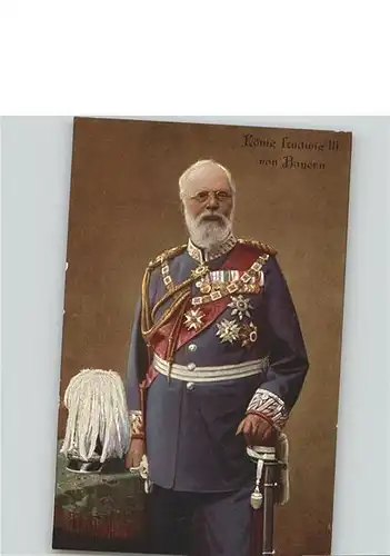 Adel Bayern Koenig Ludwig III
