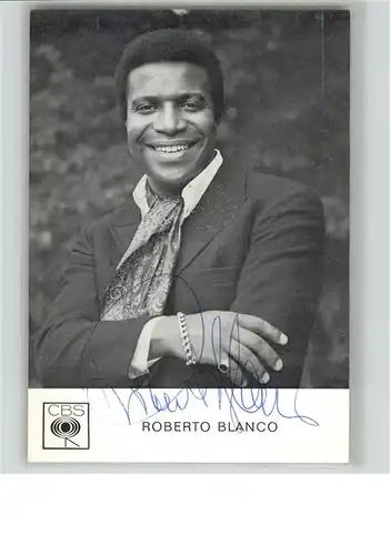 Schauspieler Roberto Blanco Musiker