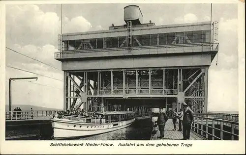 Schiffe Schiffshebewerk Nieder-Finow