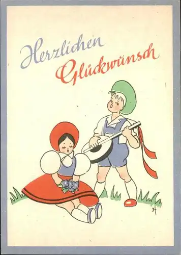 Glueckwunsch Kinder Gitarre 