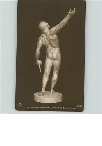 Skulpturen Oswald Schimmelpfennig Berlin Gladiator