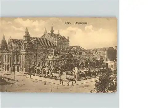 Opergebaeude Koeln Opernhaus