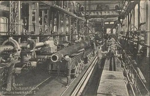 Krupp Essen Gussstahlfabrik Kanonenwerkstatt II