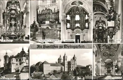 Kirchenorgel Weingarten Basilika