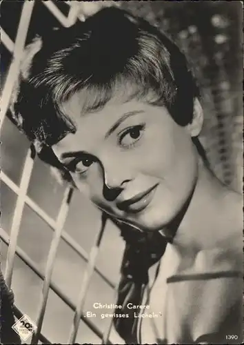 Schauspieler Christine Carere