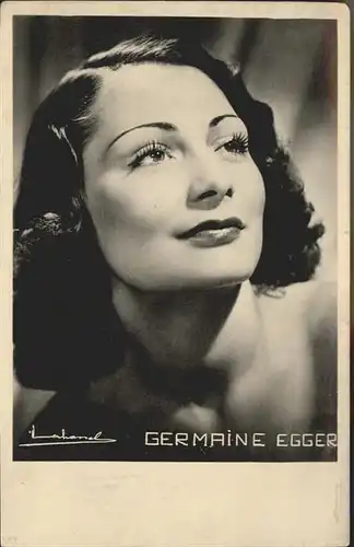 Schauspieler Germaine Egger