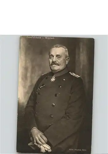 Generaele Generaloberst Woyrsch