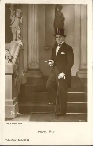 Verlag Ross Harry Piel 1915/2 Tabak Zylinder