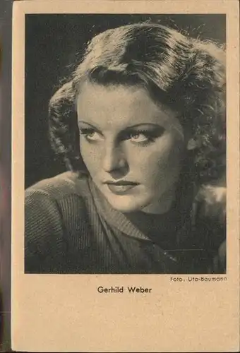 Schauspieler Gerhild Weber