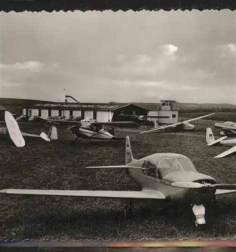 Segelflug Sportflugplatz Altena Hegenscheid Kat. Flug