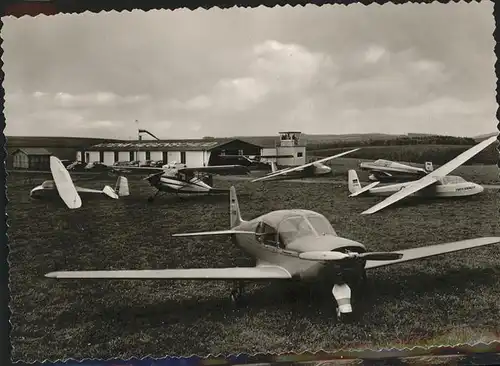 Segelflug Sportflugplatz Altena Hegenscheid Kat. Flug