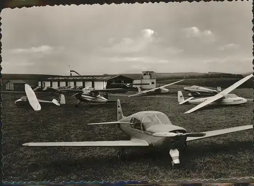 Segelflug Sportflugplatz Altena Hegenscheid Kat. Flug