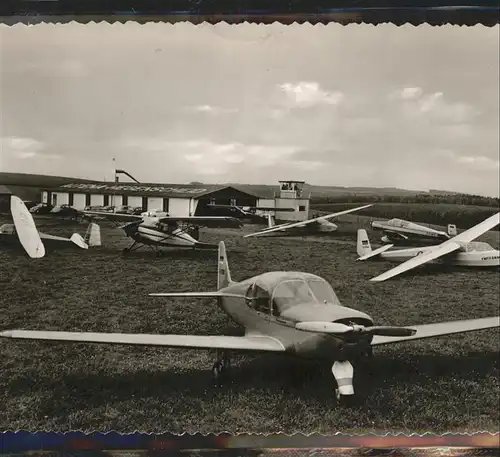 Segelflug Sportflugplatz Altena Hegenscheid Kat. Flug