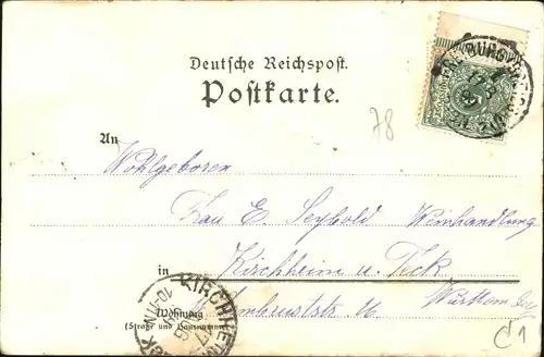 Kley Schwabentor Freiburg Kat. Kuenstlerlitho