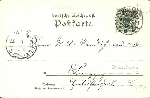 Kley No. 36 Schwabentor Freiburg Kat. Kuenstlerlitho