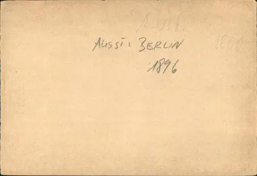 Ausstellung Gewerbe Berlin 1896 Palast fuer Chemische Industrie / Expositions /