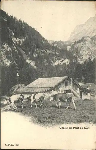 Kuehe Chalet Pont de Nant