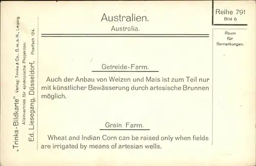 Getreidefarm Australien Pferd