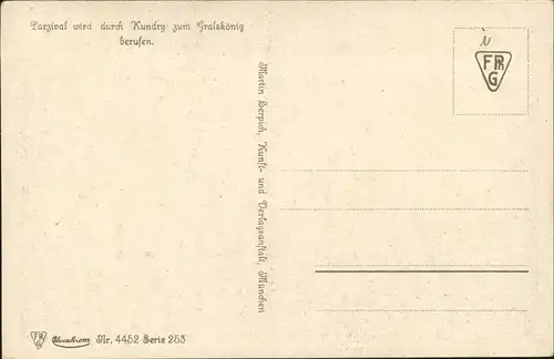 Maerchen Sagen Parzival Kuenstler A Spiess