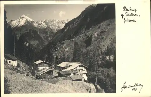 Zillertal Teilansicht Kat. 