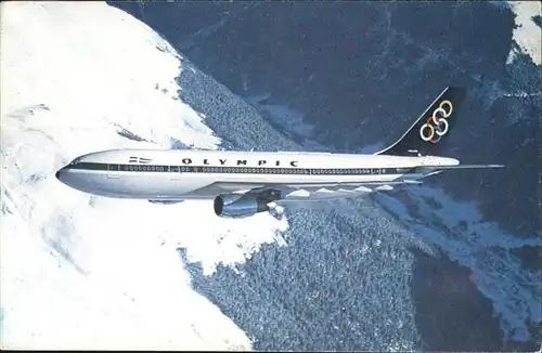 Flugzeuge Zivil Olympic Airways Airbus A300 / Flug /