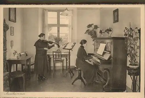 Geige Musikzimmer Klavier Institut Kloster Siessen Kat. Musik
